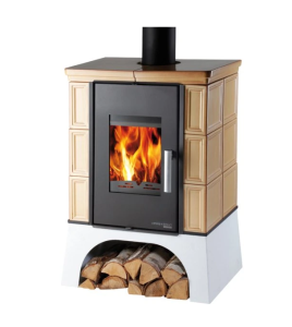 EBOLI AL II z wymiennikiem wodnym, kafle tytoń, podstawa biała