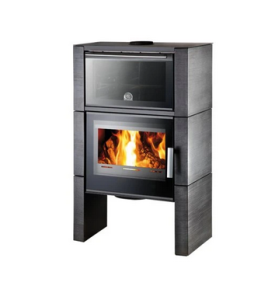 DALE z piekarnikiem, antracyt/kafle metallic