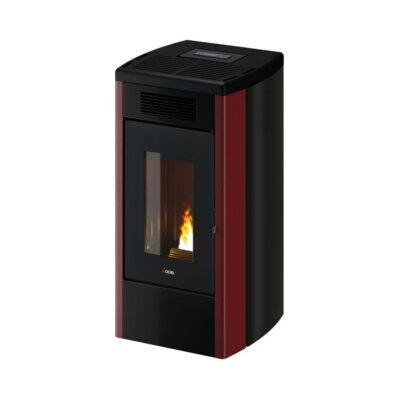 Piecyk na pelet Atena3 Plus 12,0 kW blacha– Cadel- nadmuch do kilku pomieszczeń