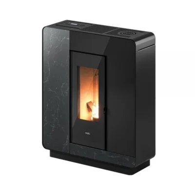 piecyk na pellet Elle Plus 9,0 kW – Cadel kamień