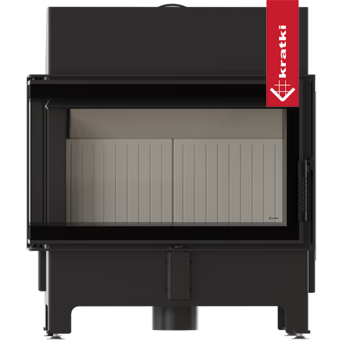 Kominek KRATKI ZIBI ECO 9,9 kW Ø 180 narożny lewy