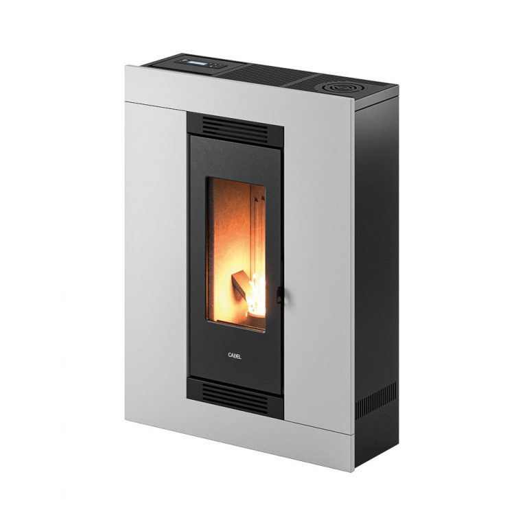 piecyk na pellet Luce Plus 9,0 kW - Cadel - nadmuch do kilku pomieszczeń